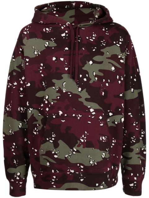 Maison Kitsuné camouflage pattern hoodie