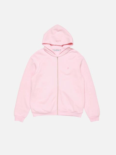 Acne Studios Hooded zipper sweater - Blossom pink