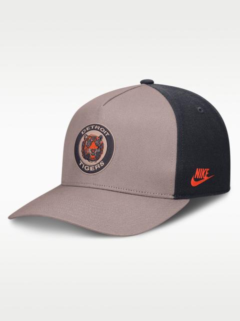Nike Detroit Tigers Cooperstown Rise Men's Nike MLB A-Frame Adjustable Hat