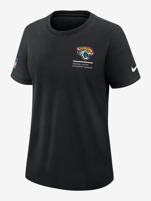 Nike Jacksonville Jaguars Crucial Catch Women's Nike Dri-FIT NFL T-Shirt