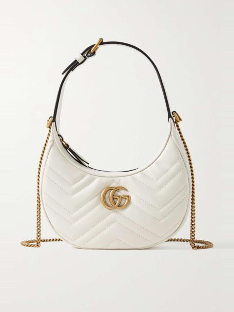 GUCCI Marmont 2.0 mini quilted leather shoulder bag