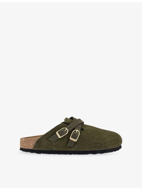 BIRKENSTOCK Blair Suede Clogs