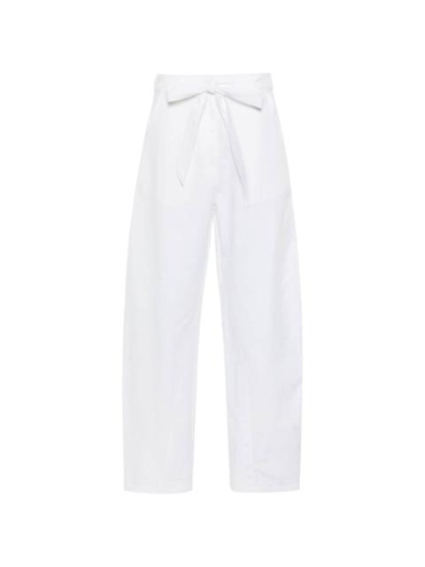PINKO belted wide-leg trousers