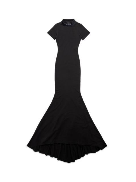 BALENCIAGA Women's Dress in Black Faded