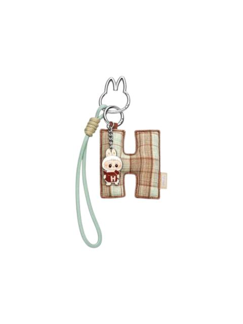 POP MART Pop Mart Labubu The Monsters Pin for Love Series "H" Letter Pendant