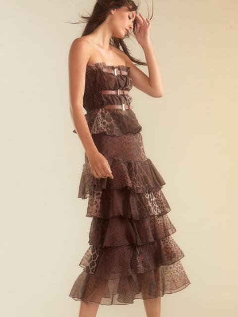 CYNTHIA ROWLEY Prim Silk Organza Skirt