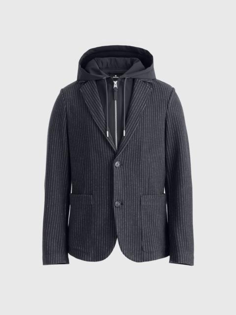 MACKAGE WELLS-K 2-in-1 Knit Blazer With Removable Bib