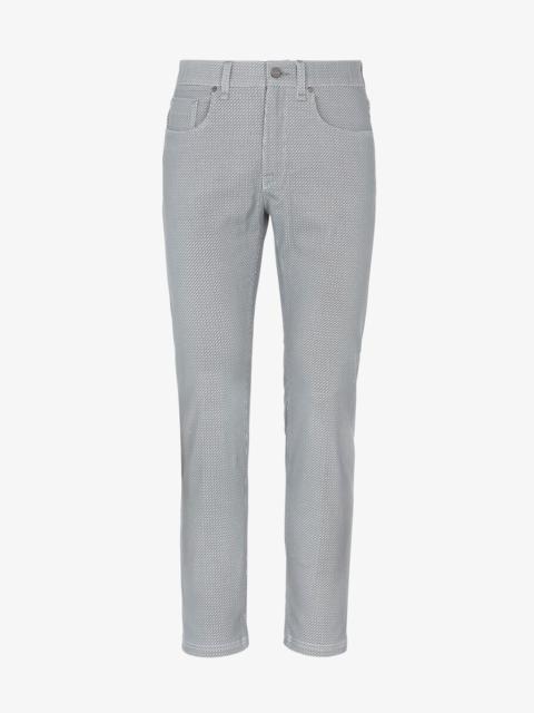 FENDI Gray denim jeans