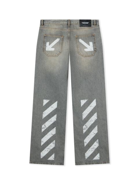 Off-White Half Arrow Slim Relaxed Jeans