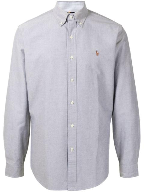 Polo Ralph Lauren embroidered-motif long-sleeve shirt