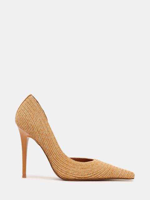 STEVE MADDEN ELEGANT NATURAL RAFFIA