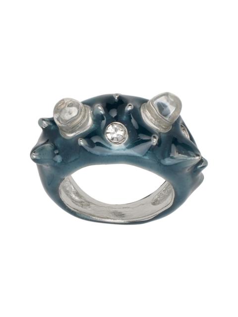 Collina Strada Blue Demi Alien Ring