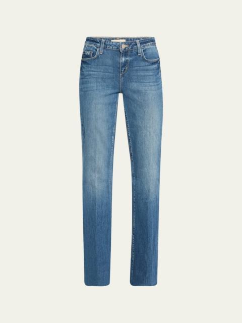 Sneeki Low-Rise Straight-Leg Jeans