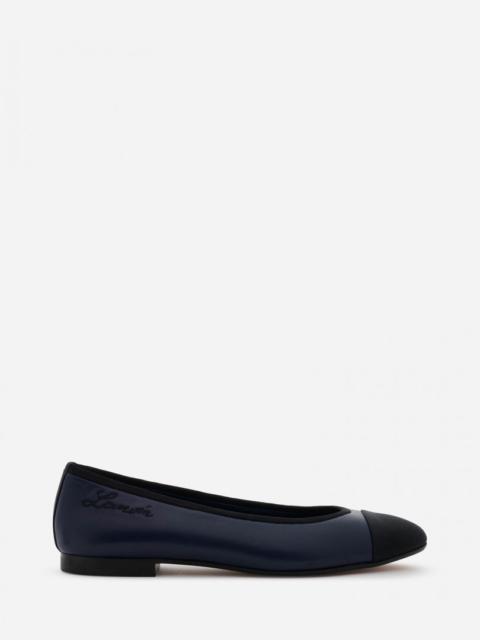 Lanvin LANVIN CLASSIC LEATHER BALLET PUMPS