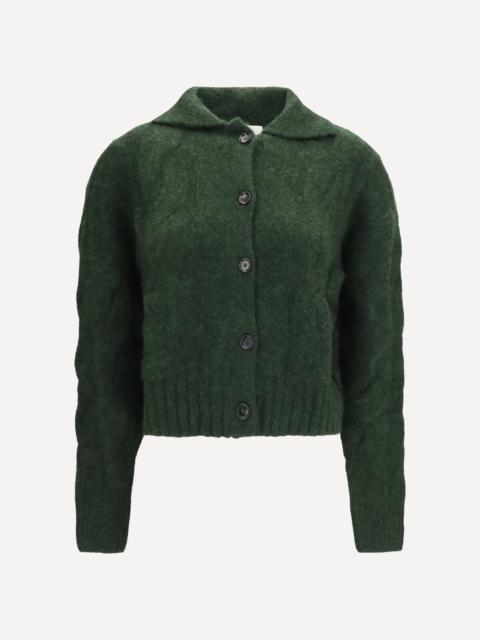 Allude Cashmere and silk Sweater with buttons