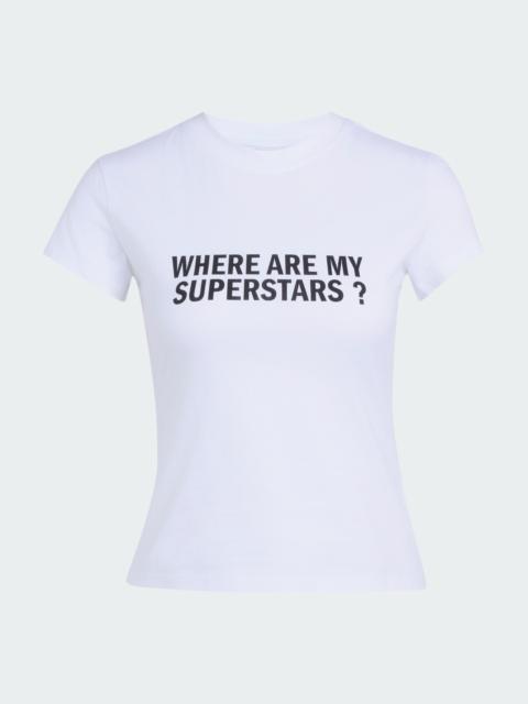 adidas WHERE ARE MY SUPERSTARS WMNS TEE