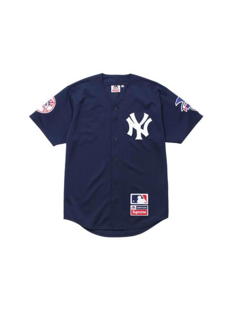 Supreme Supreme Yankees Baseball Jersey Navy