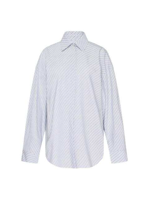 MSGM Diagonal Stripes Shirt