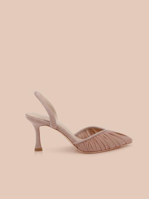 L'AGENCE Bowery Mesh Slingback Pump