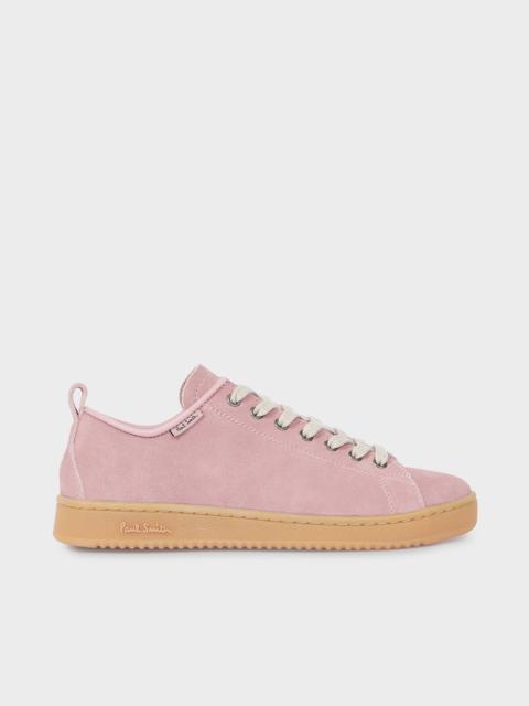 Paul Smith Women's Pink Suede 'Miyata' Trainers