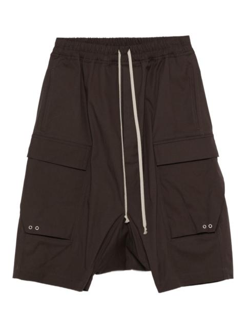 Rick Owens drawstring cargo shorts