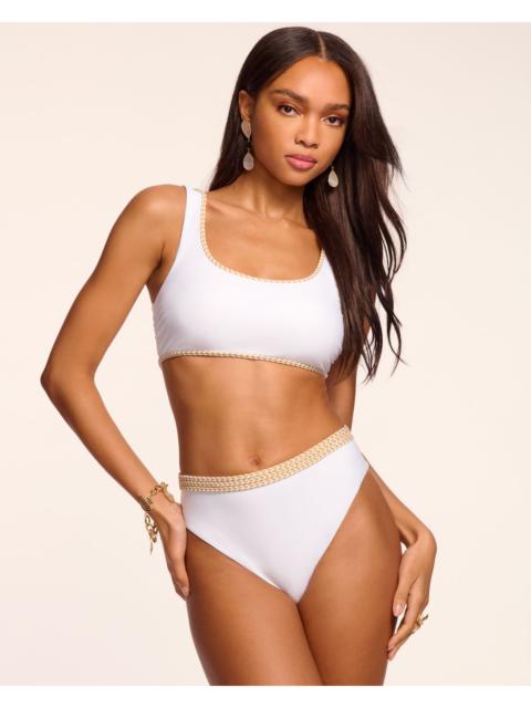 RAMY BROOK Maeve Braided Scoop Neck Bikini Top