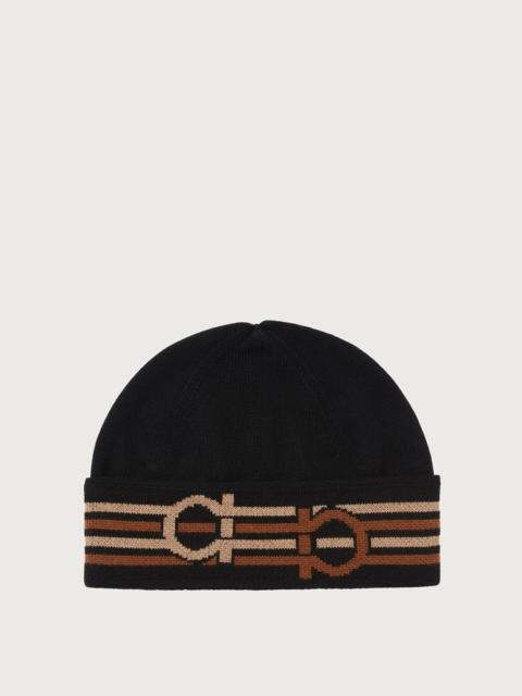 FERRAGAMO GANCINI BEANIE