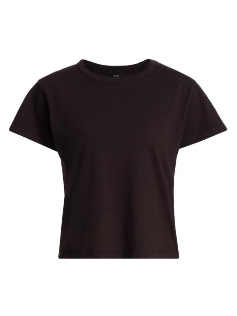 LESET Women's Margo Cotton T-Shirt - Chocolate