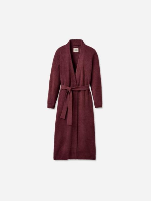 UGG ® Women's Lenny Robe II Cozy Knit Tops in Wild Grape