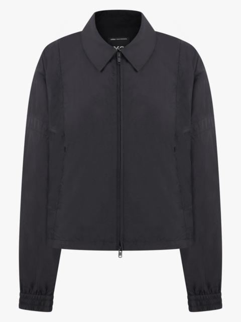 Y-3 3-STRIPE NYLON TRACK JACKET | BLACK