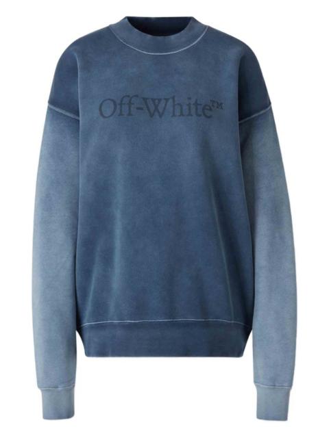Off-White logo cotton sweatshirt