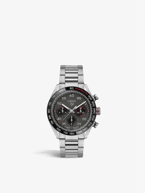 TAG Heuer CBN2A1F.BA0643 Carrera Porsche stainless-steel and ceramic automatic watch