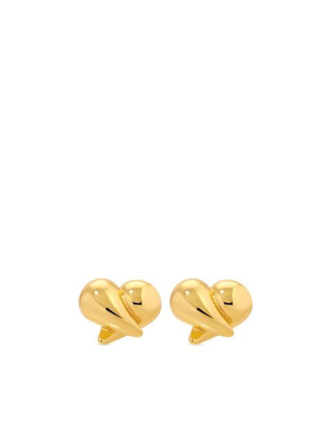 HEAVEN MAYHEM Paloma heart earrings