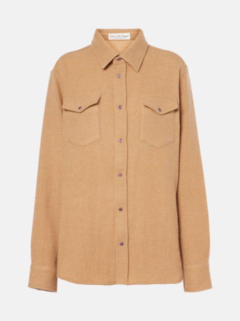 God’s True Cashmere Bronze cashmere shirt