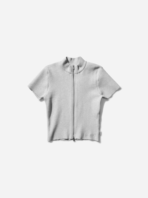 Jordan Women's Air Jordan Full-Zip Knit Top Sail