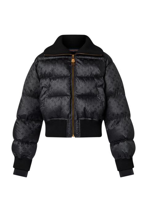 Louis Vuitton Cropped Monogram Puffer Jacket