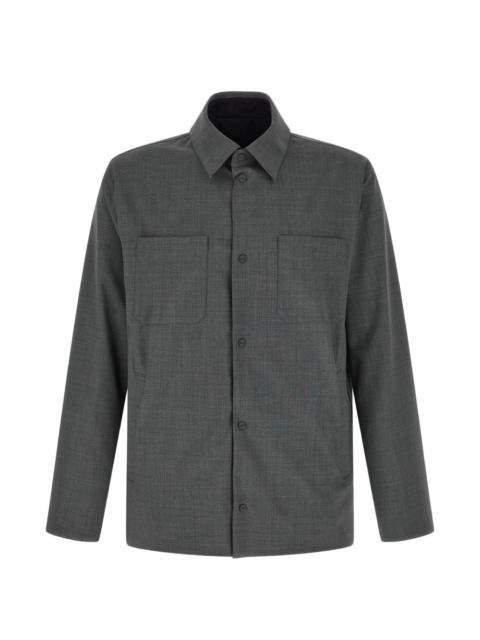 Herno reversible patch-pocket overshirt