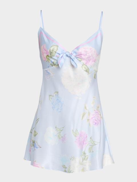 LoveShackFancy Beliona Floral Mini Dress
