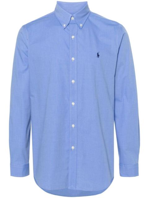 Polo Ralph Lauren Polo Pony-embroidered poplin shirt