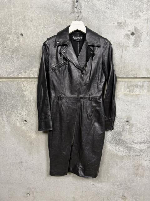 TOM FORD Tom Ford Leather Trench Coat