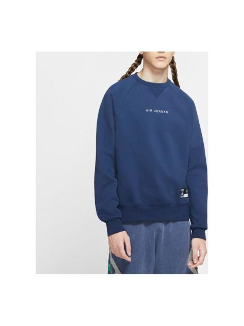 Air Jordan x Fragment Design FW Sweatshirts Men Blue DA2990-414