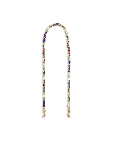Dolce & Gabbana floral-print bag strap