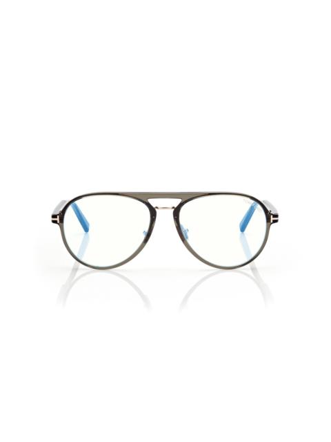 TOM FORD BLUE BLOCK PILOT OPTICALS