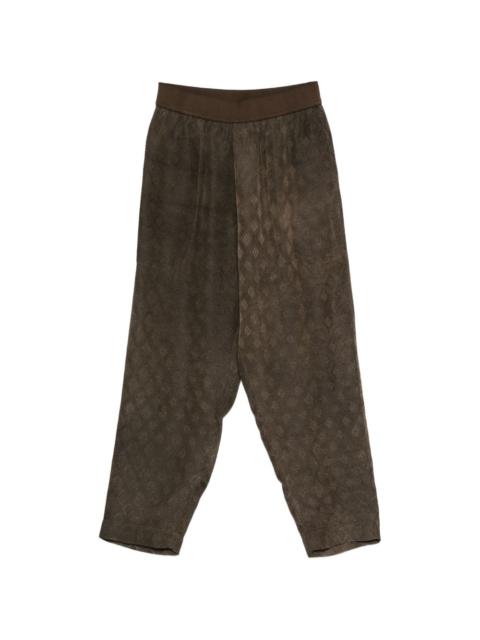 UMA WANG patterned trousers