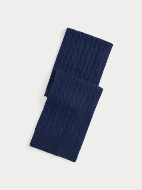 Polo Ralph Lauren Cable-Knit Cashmere Scarf