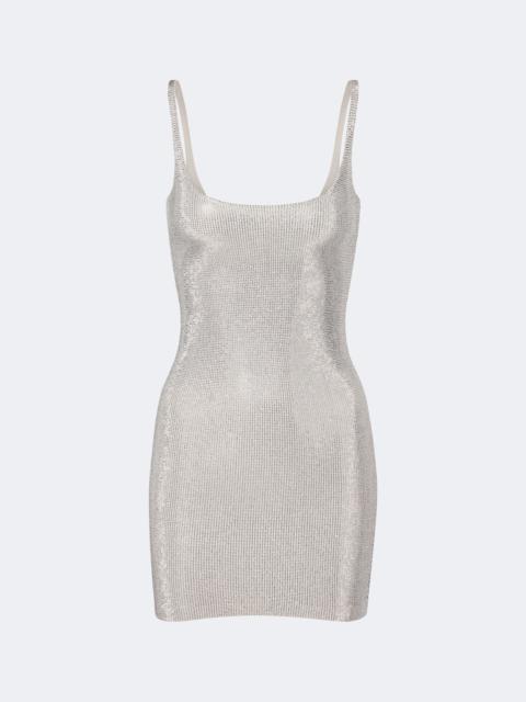 GUCCI Crystal-embellished minidress