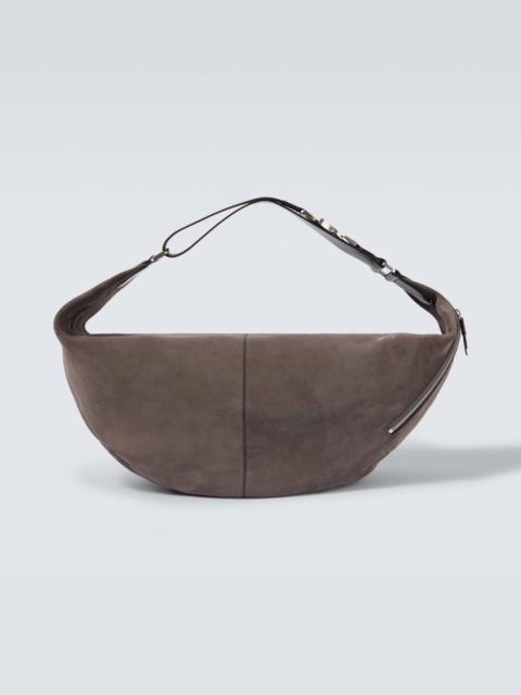 Lemaire Belted suede shoulder bag
