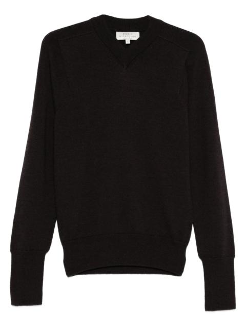 Studio Nicholson Studio Nicholson V-neck Merino-wool Sweater