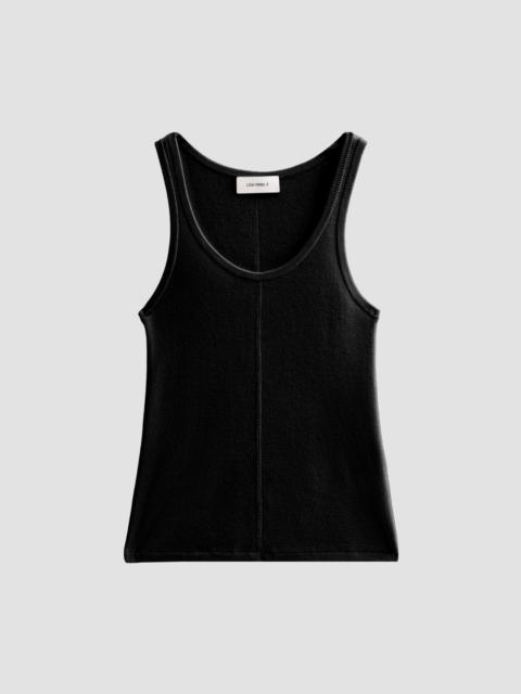 LISA YANG Women's Meng Rib-Knit Cotton-Cashmere Tank - Noir