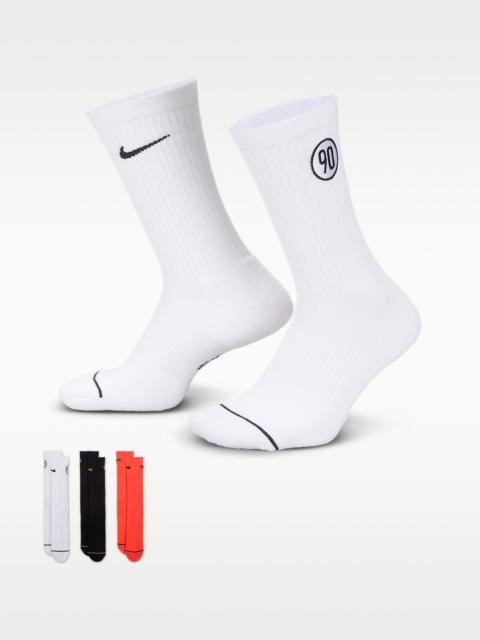 Nike Nike Total 90 Everyday Cushioned Crew Socks (3 Pairs)